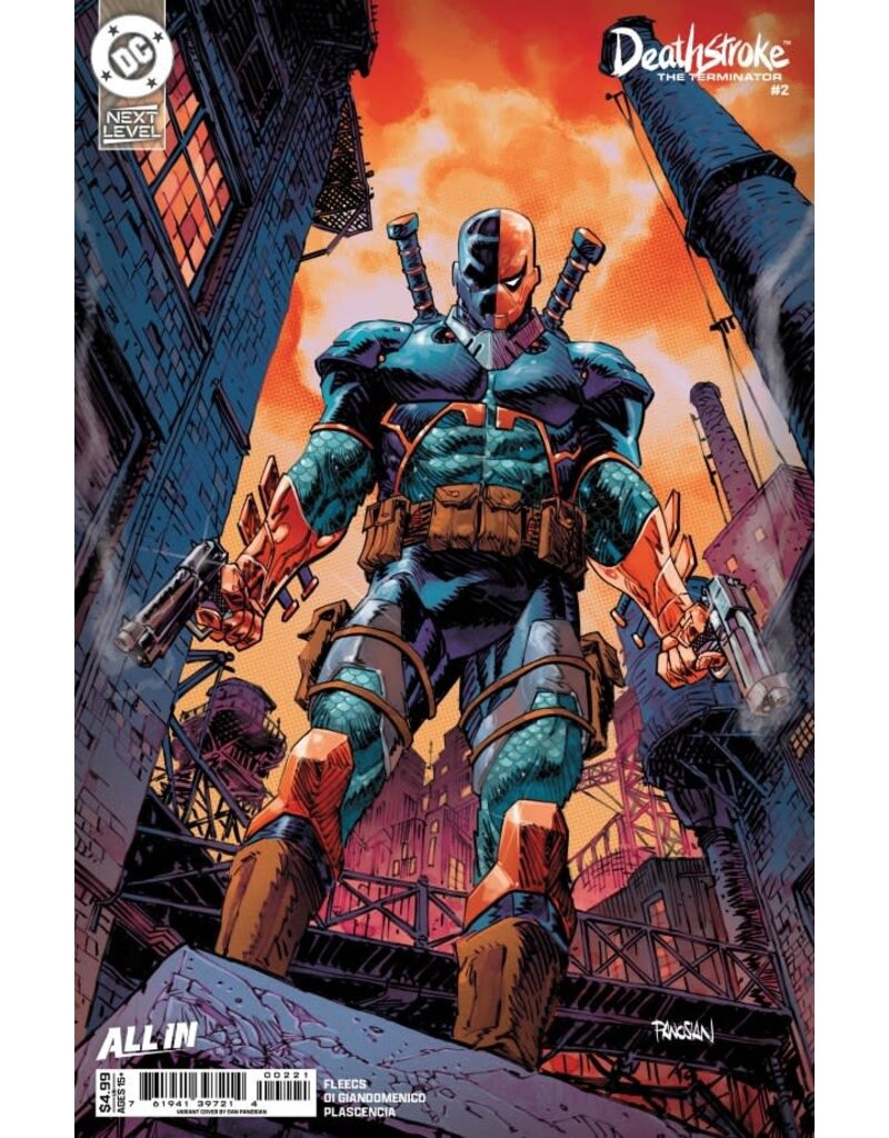 DC COMICS Deathstroke: The Terminator #2 Cover B Dan Panosian Variant