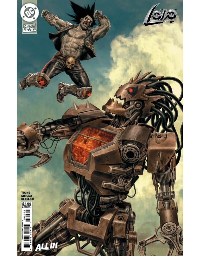 DC COMICS Lobo #2 Cover B Lee Bermejo Variant