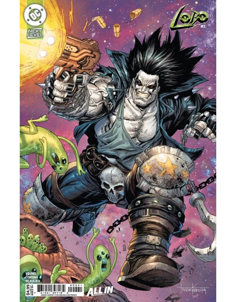 DC COMICS Lobo #2 Cover D Tyler Kirkham Variant