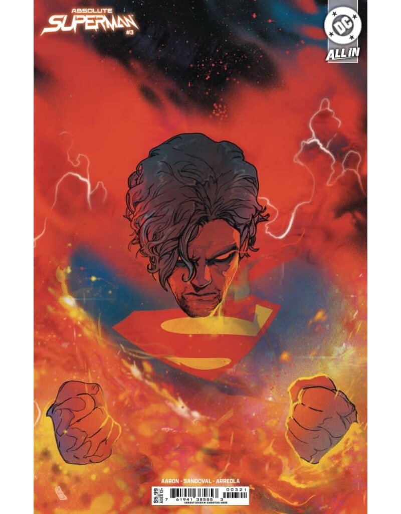 DC COMICS Absolute Superman #3  Cover B Christian Ward Card Stock Variant