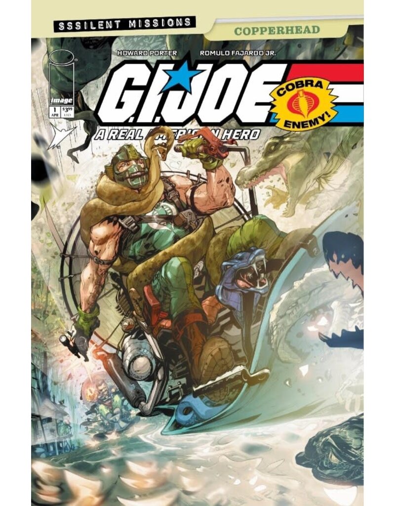 IMAGE COMICS G.I. Joe: A Real American Hero – Sssilent Missions: Copperhead #1