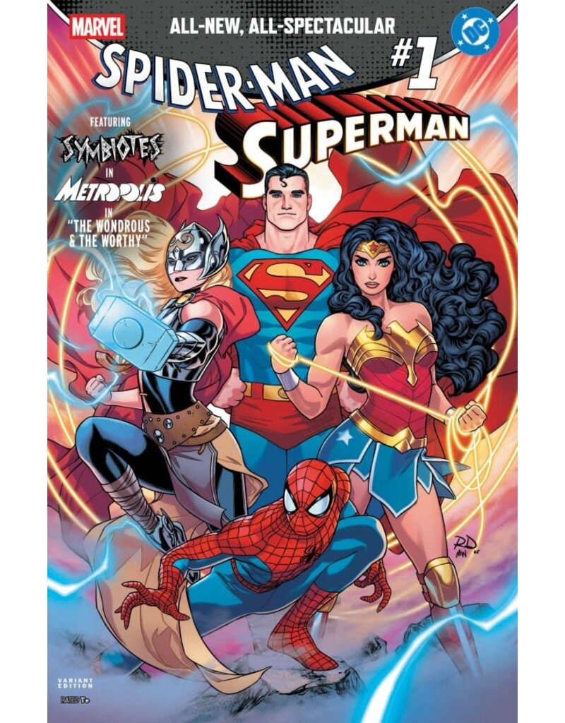 Marvel Comics Marvel / DC: Spider-Man / Superman #1 Russell Dauterman Variant