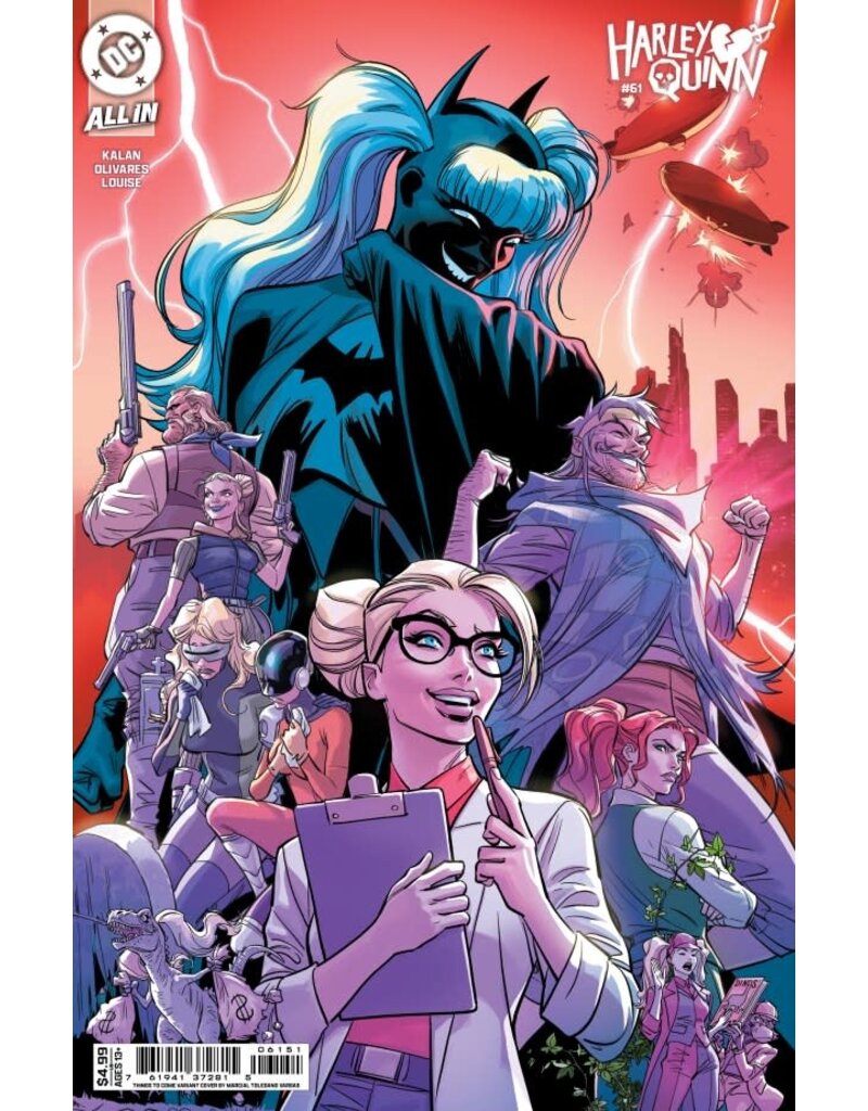 DC COMICS Harley Quinn #61 Cover E Marcial Toledano Vargas Things to Come Variant