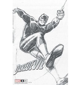 Marvel Daredevil #8 1:50 John Romita Sr. Black & White Hidden Gem Variant