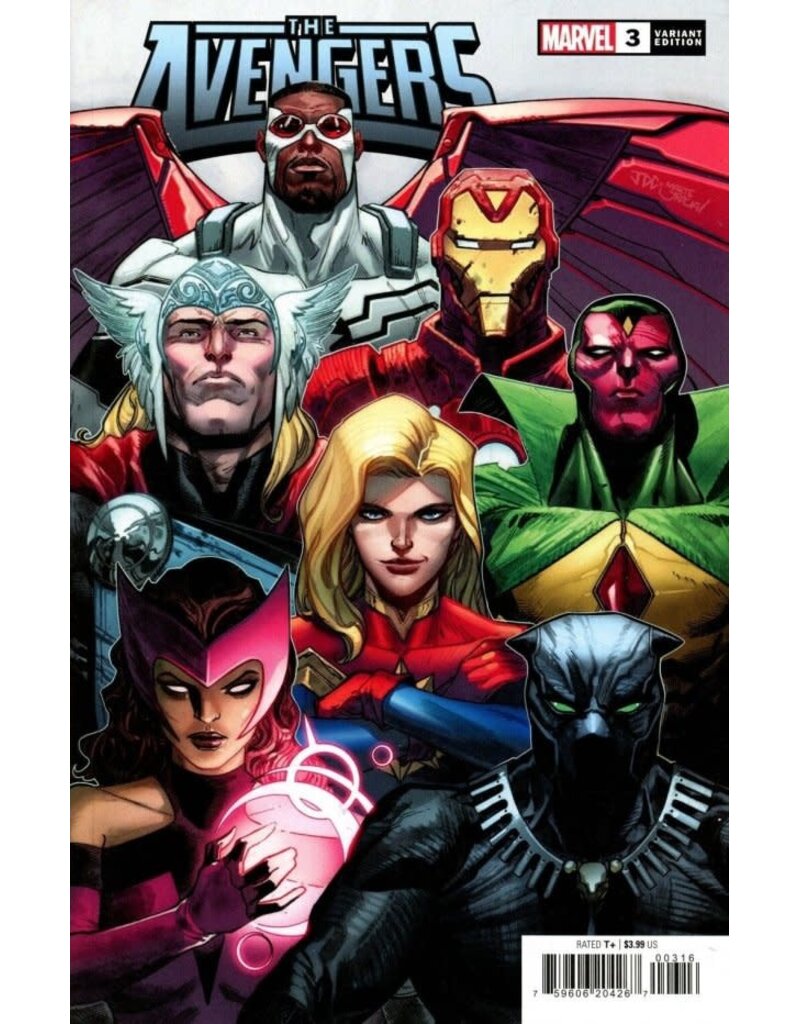 Marvel The Avengers #3 1:25 Cassara Variant