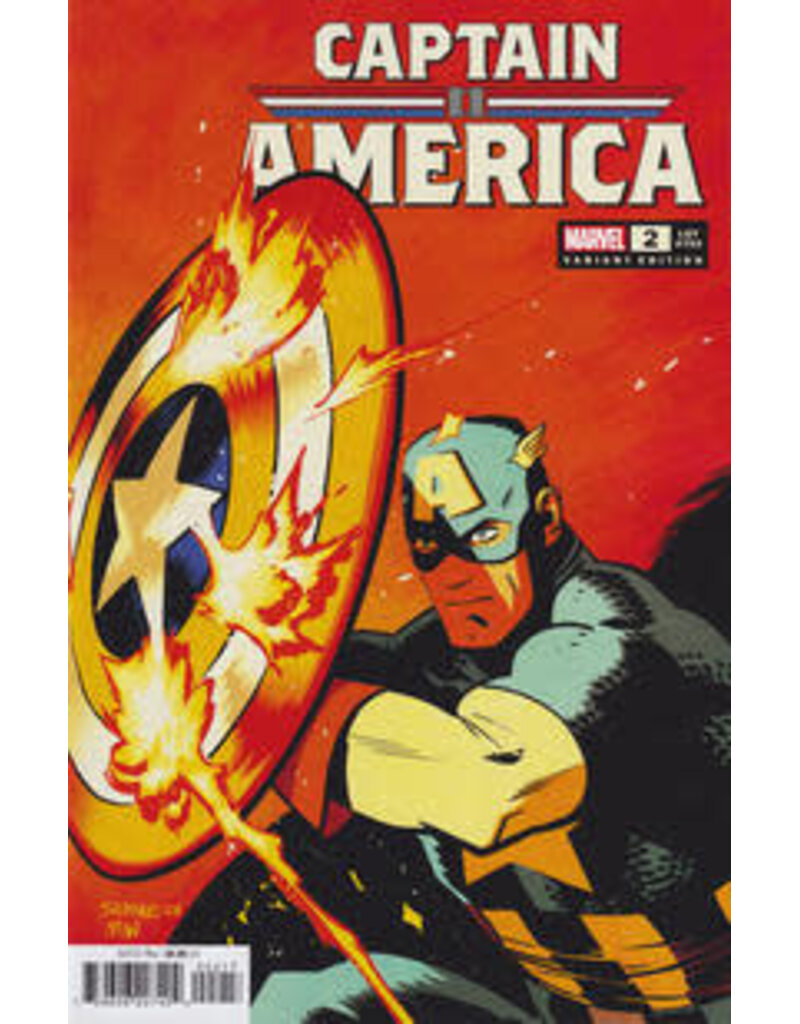 Marvel Captain America #2 1:25 Samnee Variant