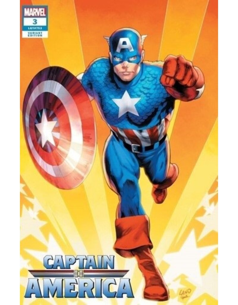 Marvel Captain America #3 1:25 Land Variant