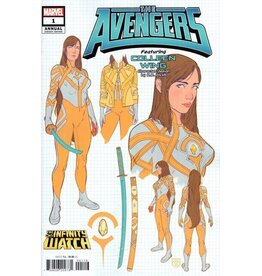 The Avengers Annual #1 1:10 R. B. Silva Spoiler Design Variant