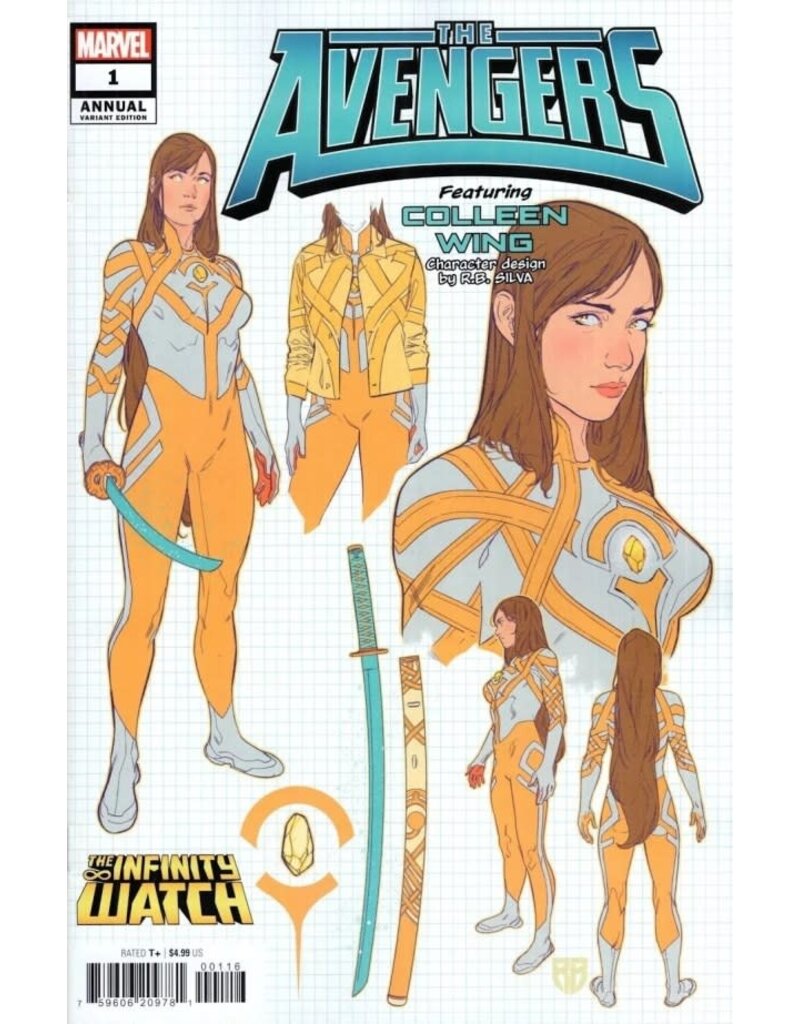 The Avengers Annual #1 1:10 R. B. Silva Spoiler Design Variant