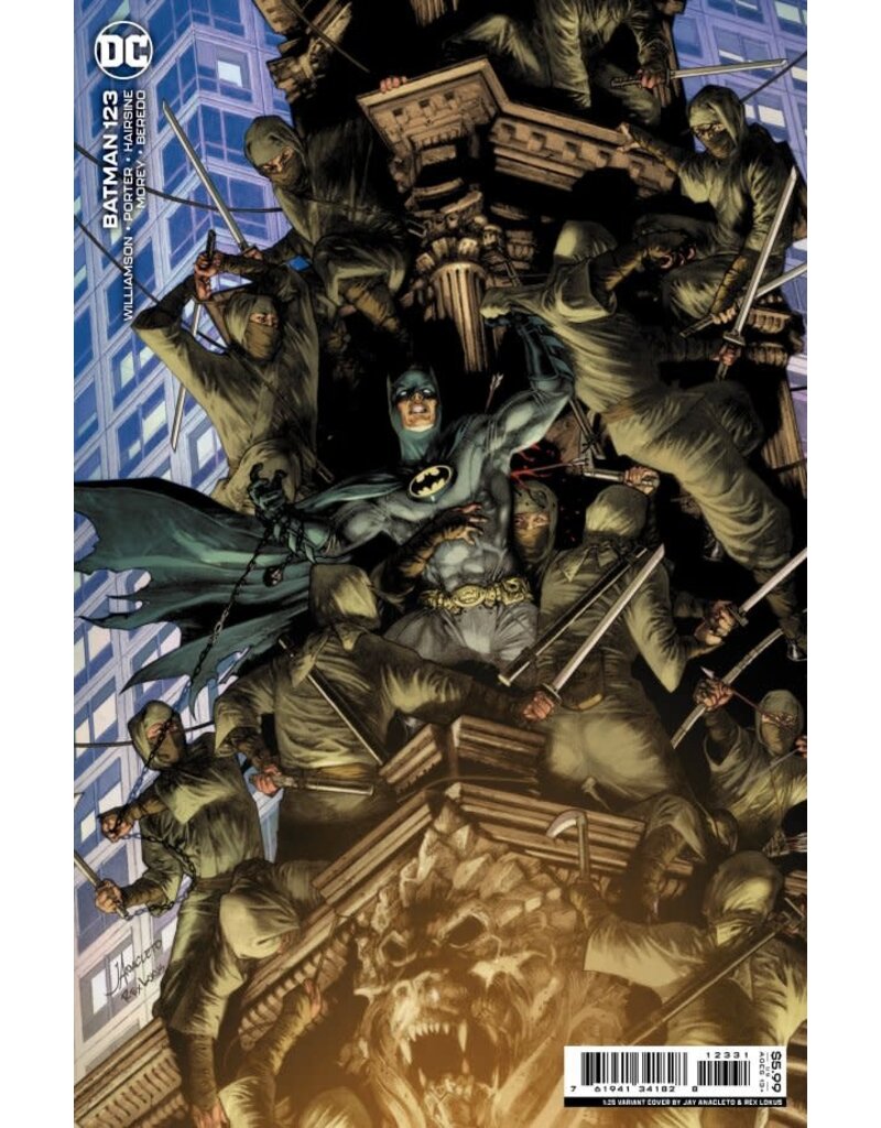 DC Batman #123 Cover C 1:25 Jay Anacleto Variant