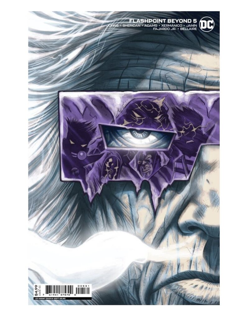 DC Flashpoint Beyond #5 Cover C 1:25 Scott Kolins Variant