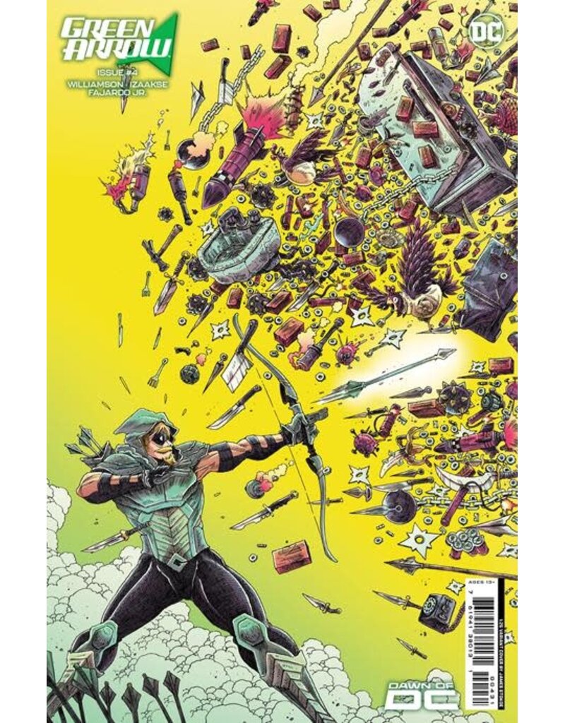 Green Arrow #4 Cover C 1:25 James Stokoe Card Stock Variant