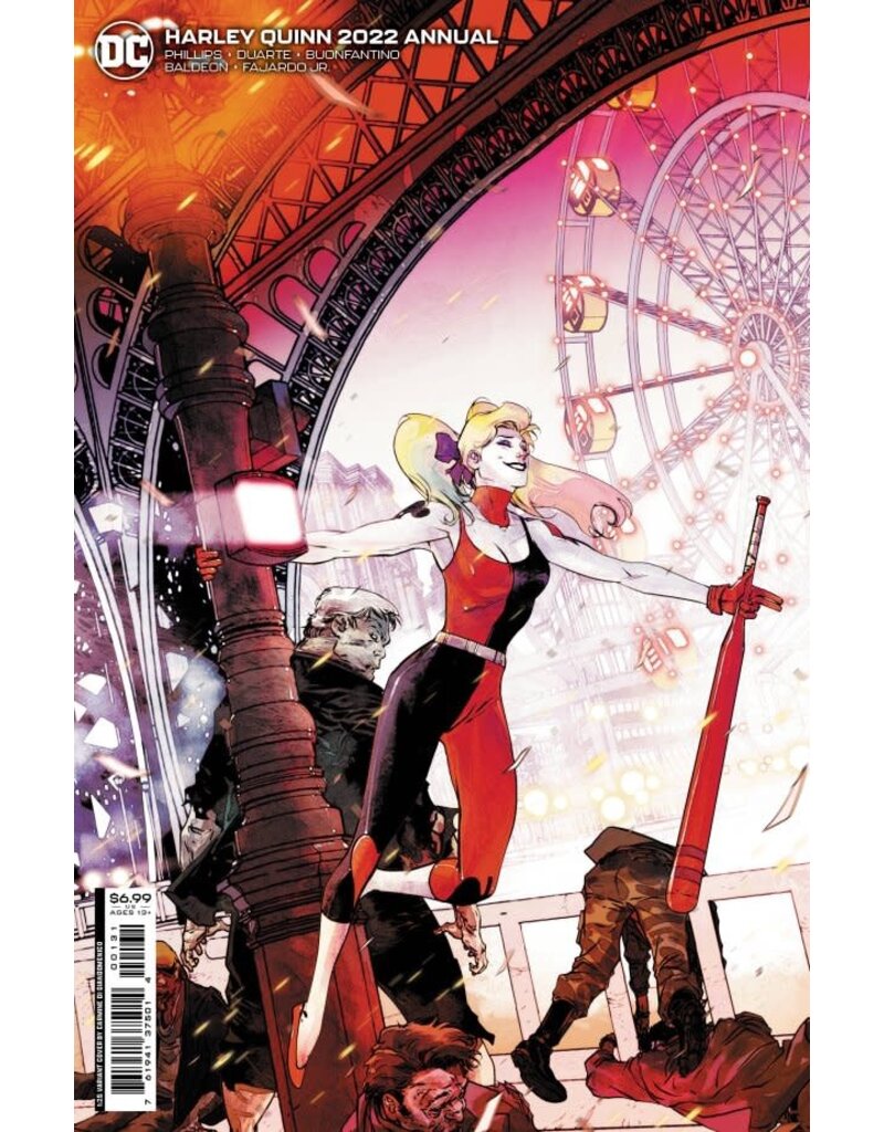DC Harley Quinn 2022 Annual Cover D 1:25 Carmine Di Giandomenico Card Stock Variant