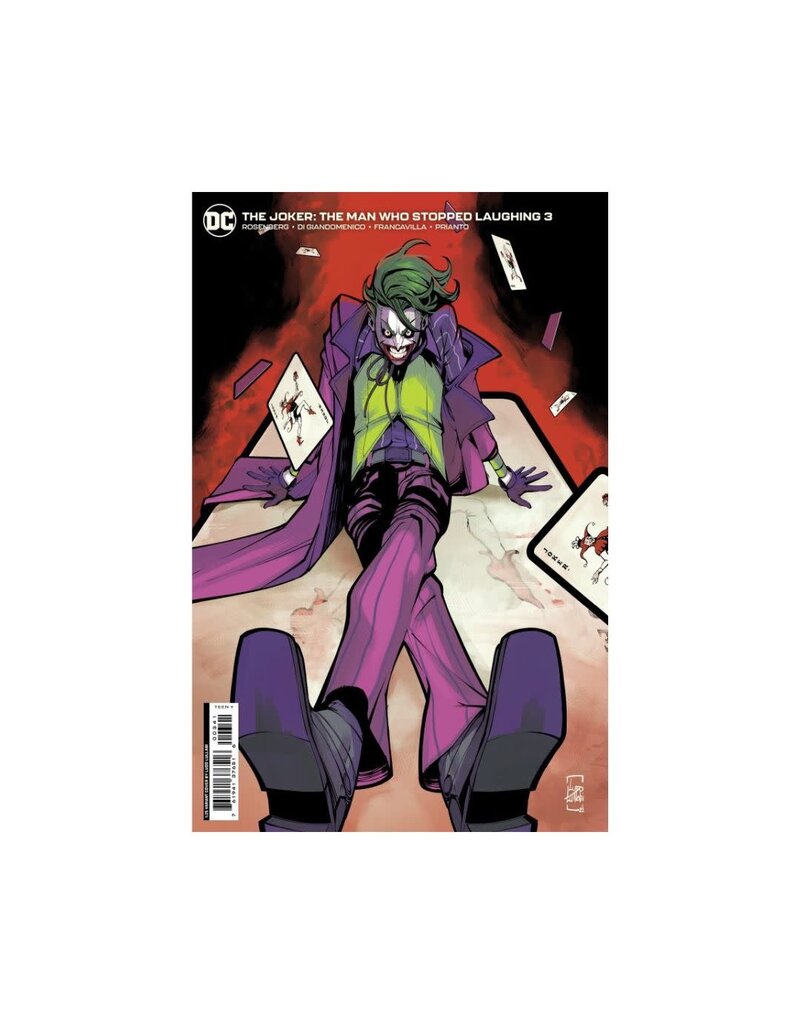 DC The Joker: The Man Who Stopped Laughing #3 Cover E 1:25 Ludo Lullabi Variant