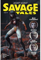Giant-Sized Savage Tales #1 Cover B Björn Barends Vampirella Variant