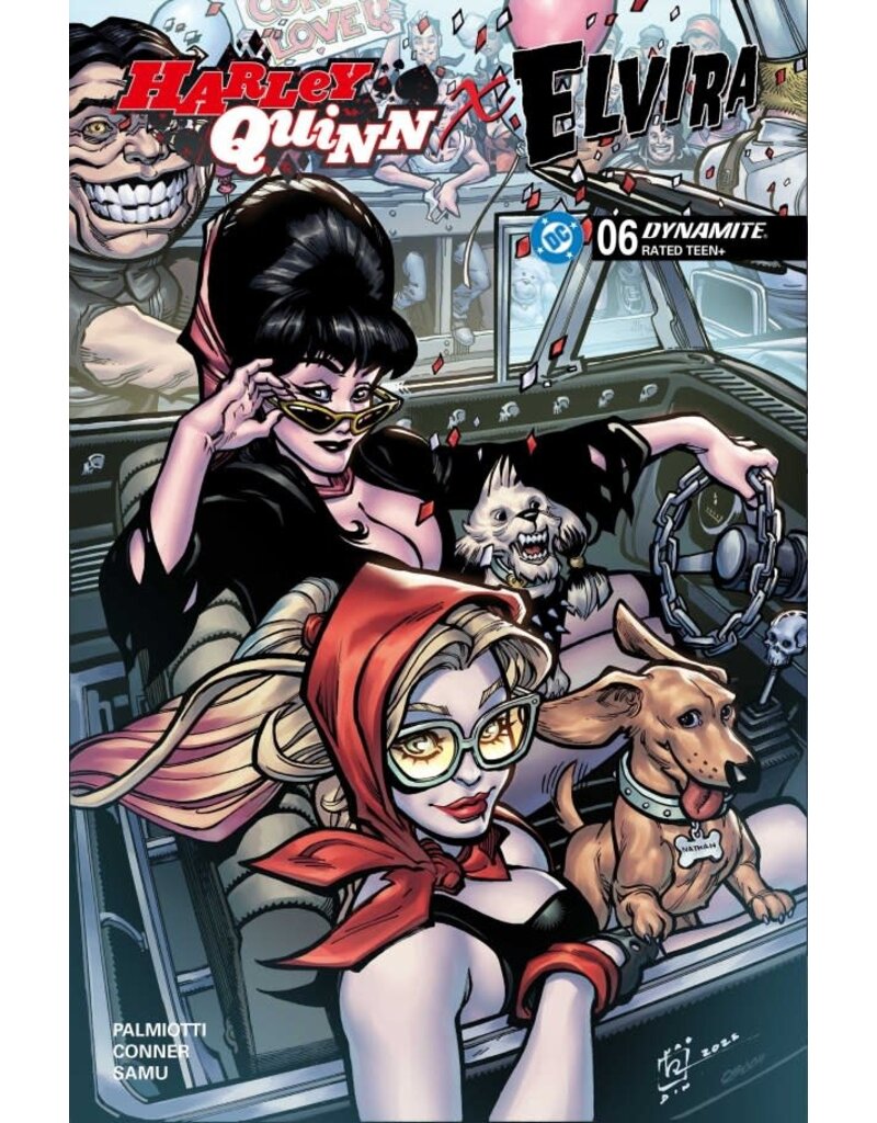 Harley Quinn x Elvira #6 Cover B Chad Hardin Variant