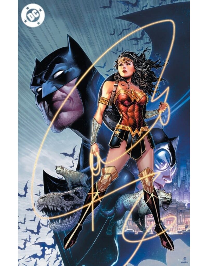 DC COMICS Batman / Wonder Woman: Truth #1 Cover E Jim Cheung Foil Virgin Variant