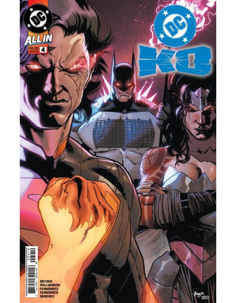 DC COMICS DC K.O. #4 2nd Printing Javier Fernández