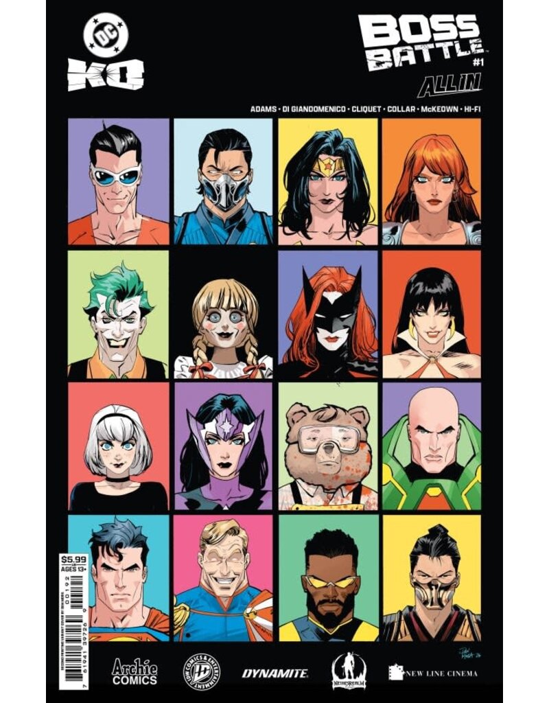 DC COMICS DC K.O.: Boss Battle #1 2nd Printing Dan Mora