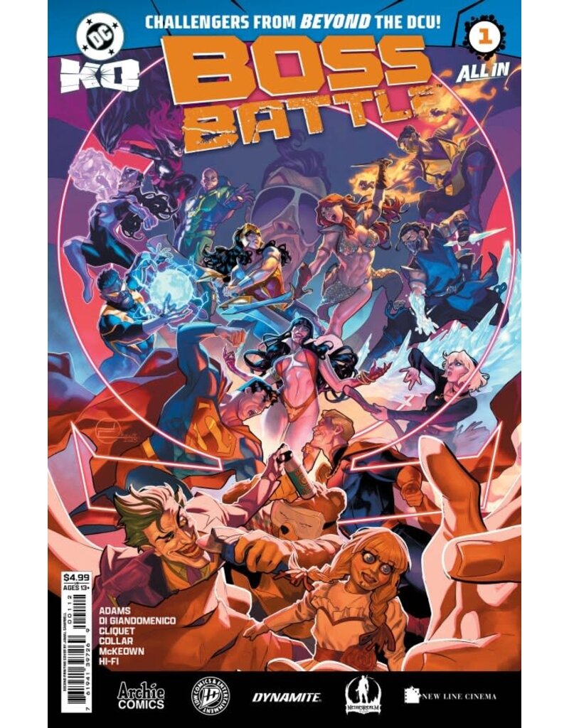 DC COMICS DC K.O.: Boss Battle #1 2nd Printing
