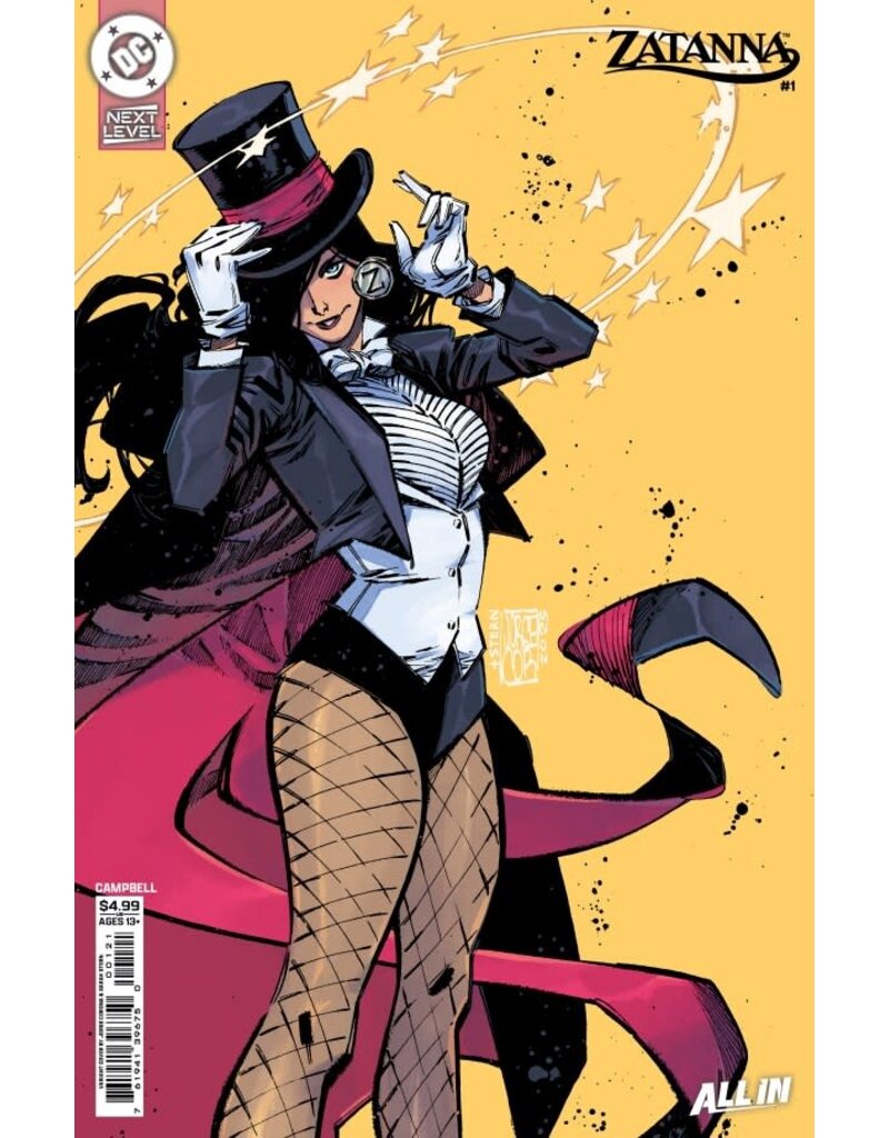 DC COMICS Zatanna #1 Cover D Jorge Corona Next Level Variant