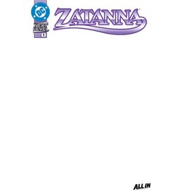 DC COMICS Zatanna (2026) #1 Cover F Blank Variant
