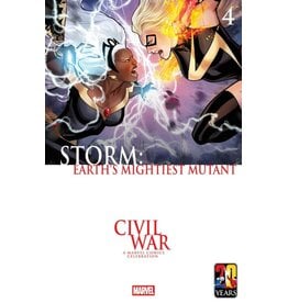 Marvel Comics Storm: Earth's Mightiest Mutant #4 Lucas Werneck Civil War Celebration Variant