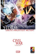 Marvel Comics Storm: Earth's Mightiest Mutant #4 Lucas Werneck Civil War Celebration Variant