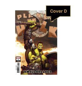 Marvel Planet Hulk Worldbreaker #1 D Brown 1/50