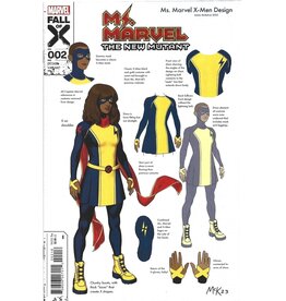Marvel Comics Ms. Marvel: The New Mutant #2 1:10 McKelvie Design Variant