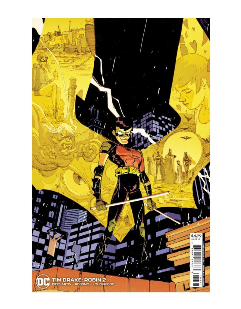 DC Tim Drake: Robin #2 Cover C 1:25 Riley Rossmo Variant