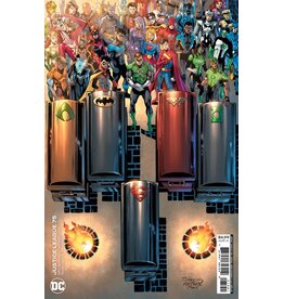 DC Justice League #75 Cover D Jurgens & Rapmund Card Stock Variant