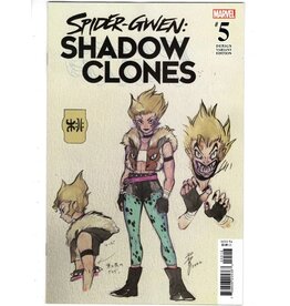 Marvel Spider-Gwen: Shadow Clones #5 1/10 Momoko Design Variant