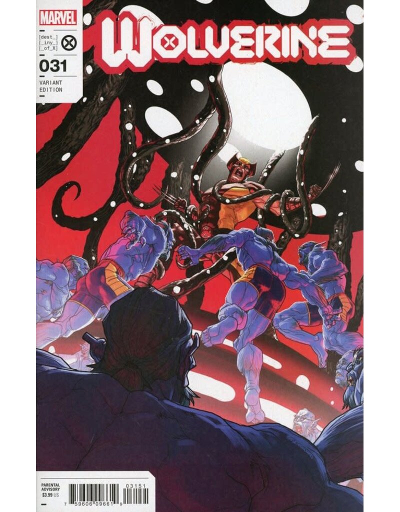 Marvel Wolverine #31 1:25 Pete Woods Variant