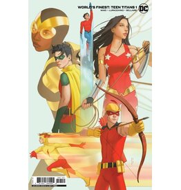 DC World's Finest: Teen Titans #1 Cover F 1:25 Scott Forbes Card Stock Variant