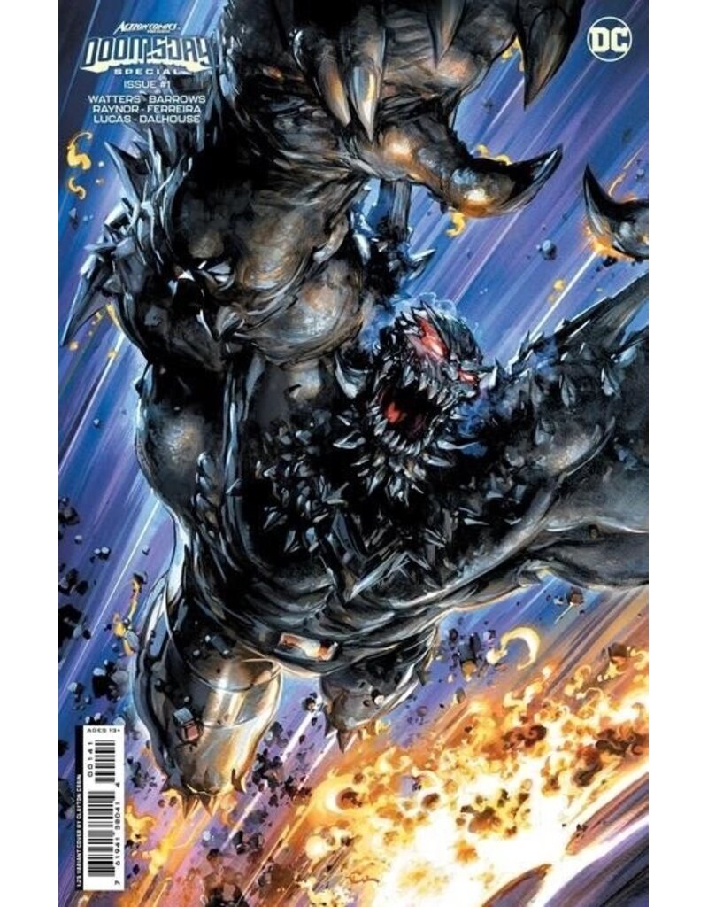 DC Action Comics Presents: Doomsday Special #1 Cover D 1:25 Clayton Crain Card Stock Variant