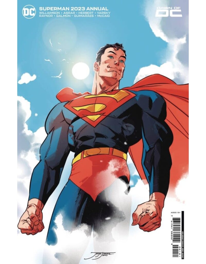 DC Superman 2023 Annual Cover E 1:50 Jorge Jiménez Card Stock Variant