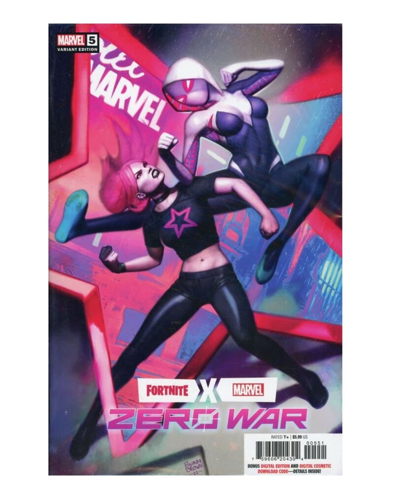 Marvel Fortnite X Marvel Zero War #5 Ryan Brown Variant