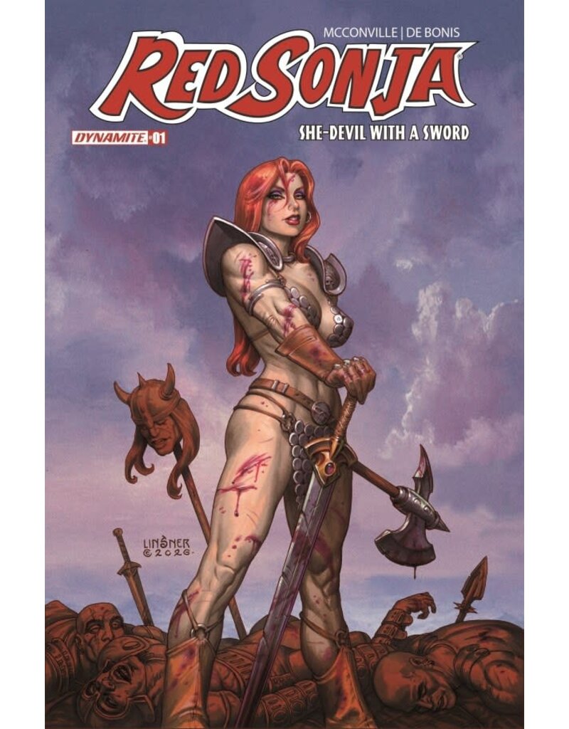 Red Sonja: She-Devil with a Sword #1 Cover C Joseph Michael Linsner Variant