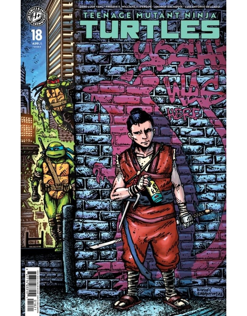IDW Publishing Teenage Mutant Ninja Turtles #18 Cover B Ben Bishop Variant