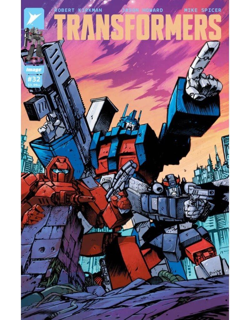 IMAGE COMICS Transformers #32 Cover B Daniel Warren Johnson Variant