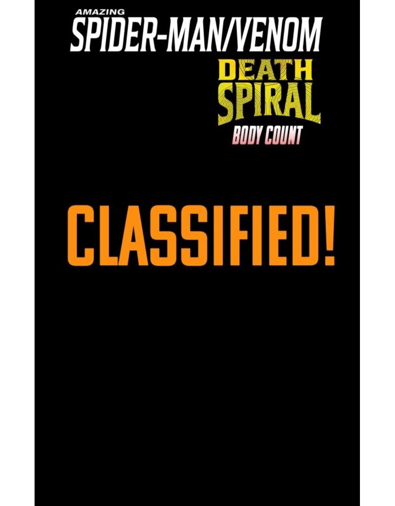Marvel Comics Amazing Spider-Man / Venom: Death Spiral – Body Count #1 Mark Bagley Classified Target Variant