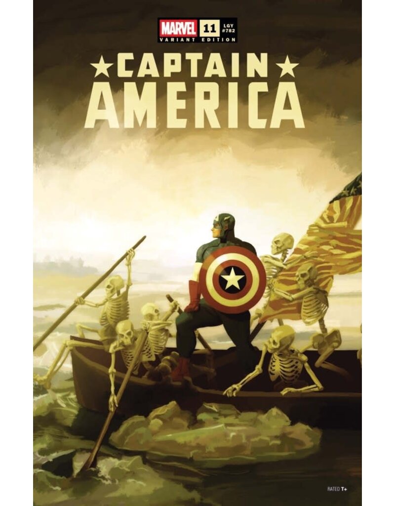 Marvel Comics Captain America #11 Chip Zdarsky Foreshadow Variant