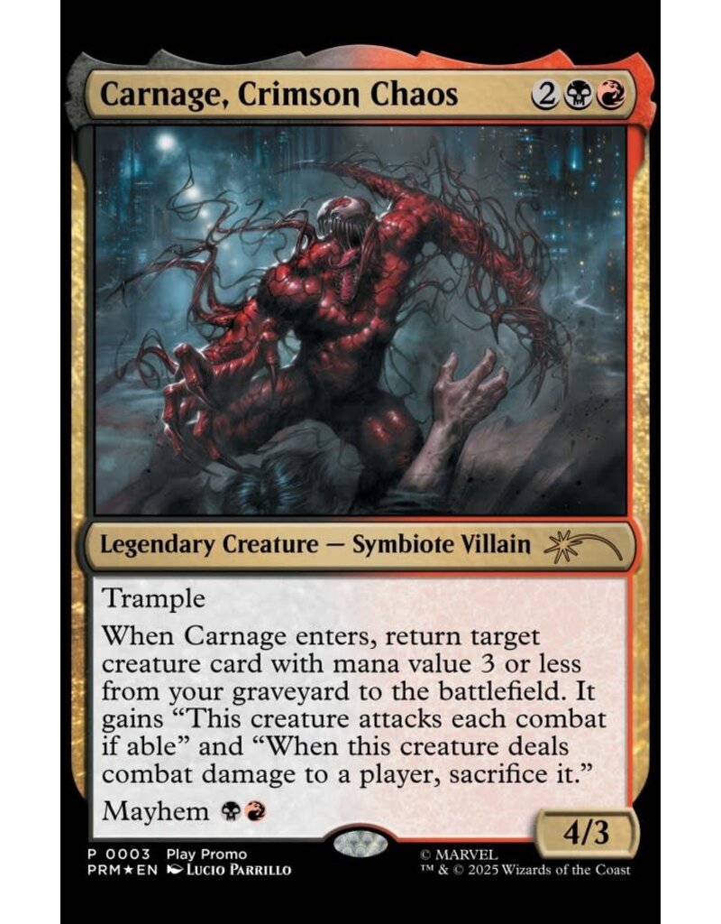 Marvel Comics Amazing Spider-Man / Venom: Death Spiral – Body Count #1 Lucio Parrillo Magic: the Gathering Variant