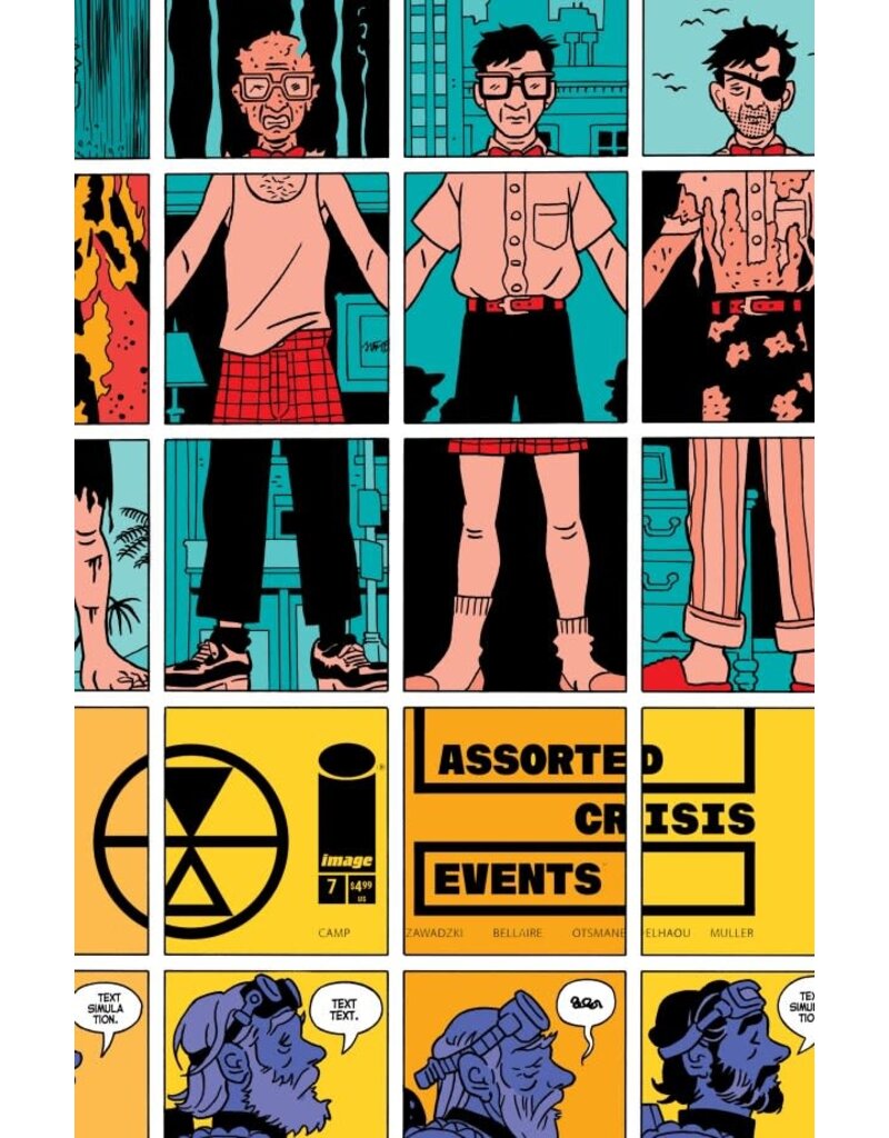IMAGE COMICS Assorted Crisis Events #7 2nd Printing Javier Pulido