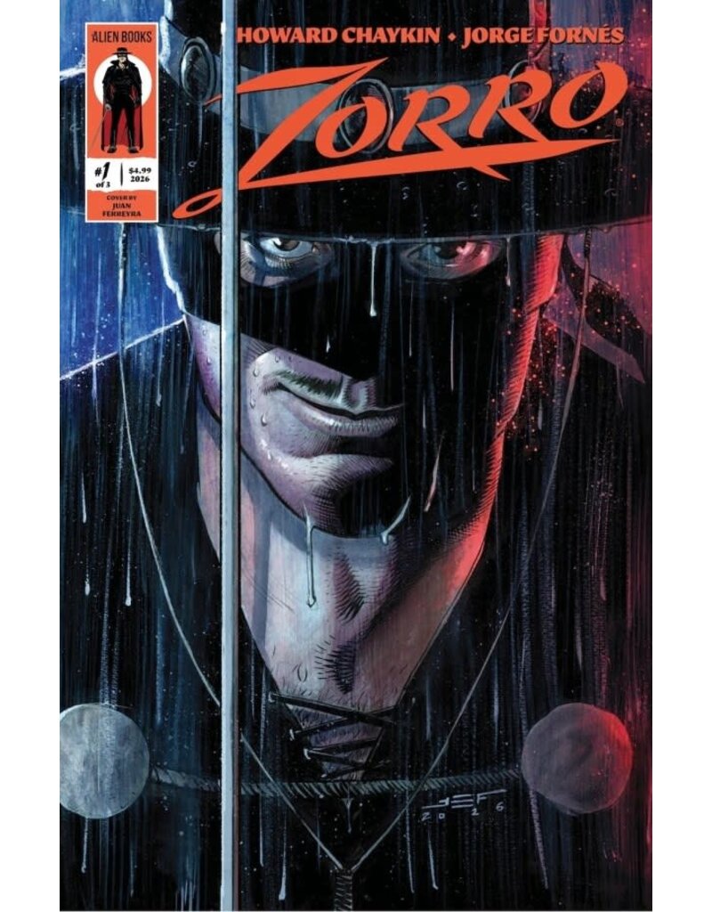 Alien Books Zorro #1 Cover C Juan Ferreyra Variant