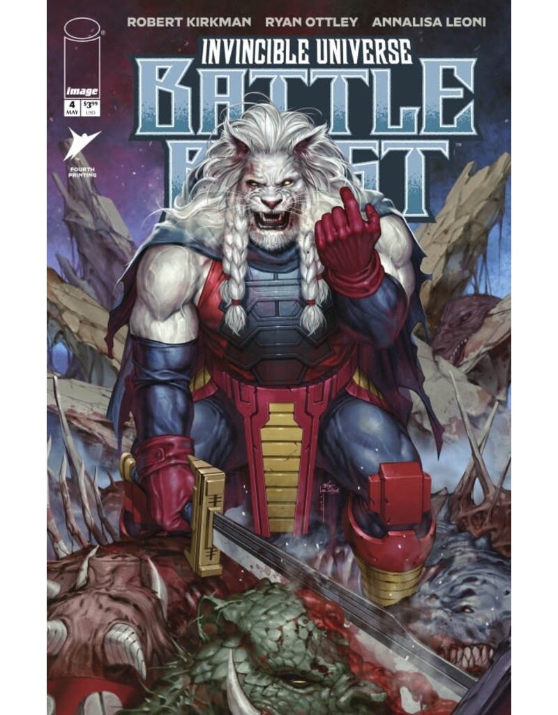 IMAGE COMICS Invincible Universe: Battle Beast #4 4th Printing InHyuk Lee