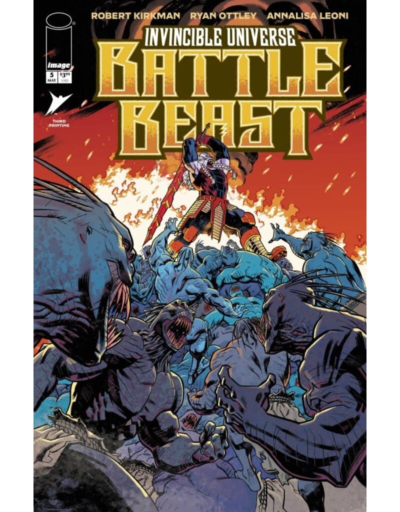 IMAGE COMICS Invincible Universe: Battle Beast #5 3rd Printing Mike Hawthorne