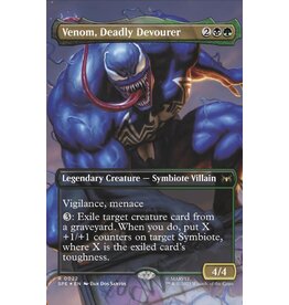 Marvel Comics Venom #258 Daniel Dos Santos Magic: the Gathering Variant