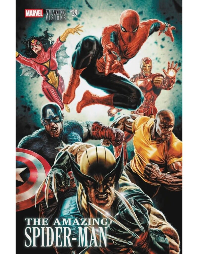 Marvel Comics The Amazing Spider-Man #29 Lee Bermejo Amazing Visions Variant